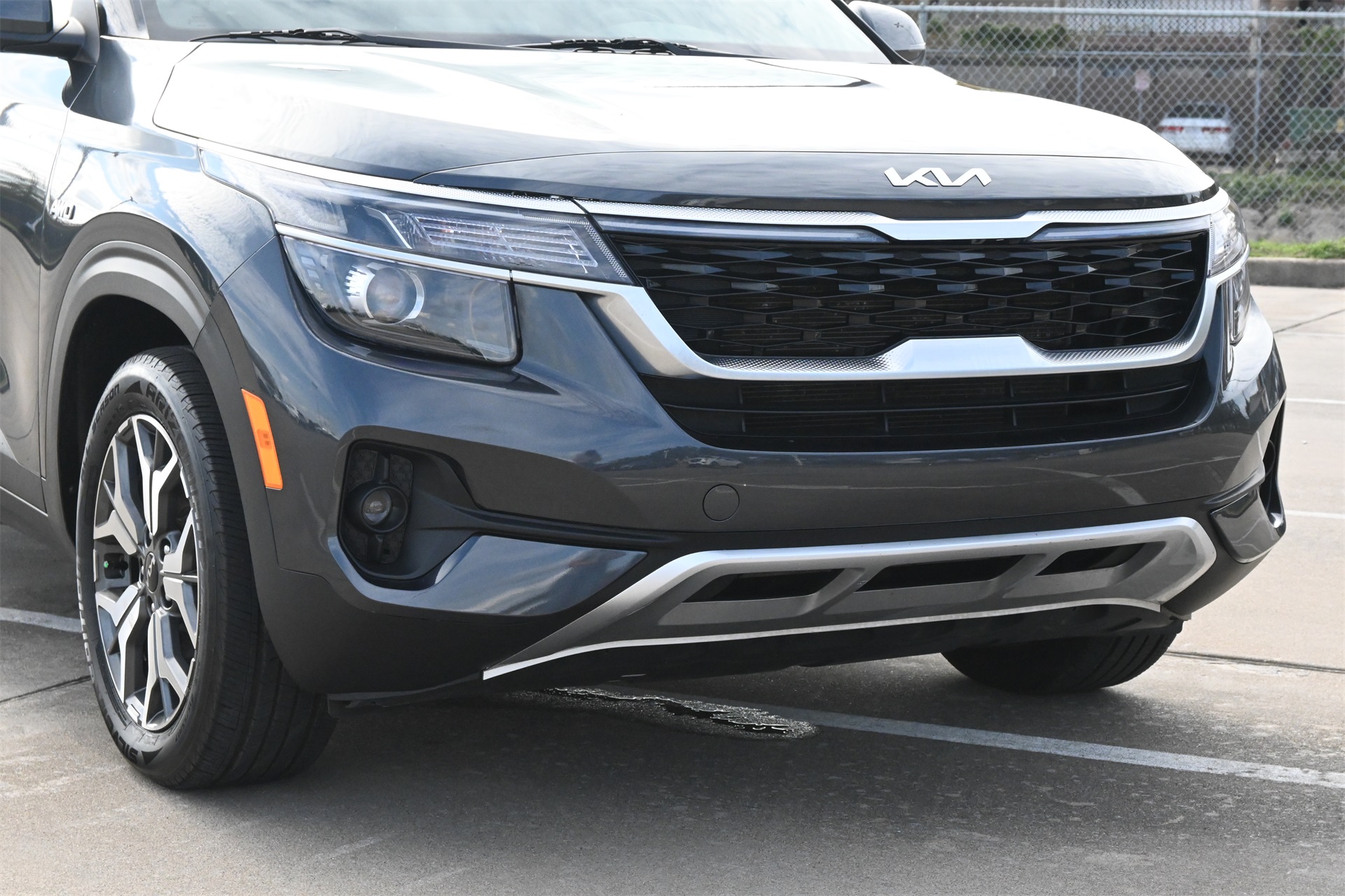 2023 Kia Seltos EX Gray at Bayshore Chrysler Jeep Dodge Ram