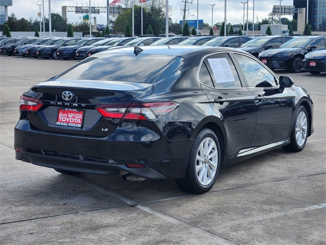 2024 Toyota Camry LE Black at Don McGill Toyota