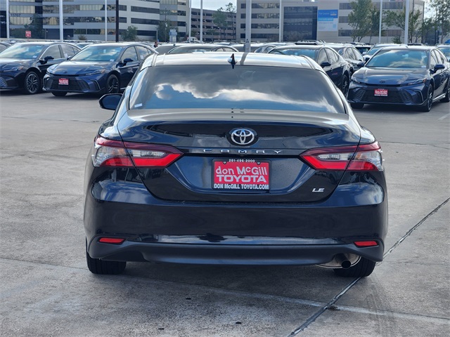 2024 Toyota Camry LE Black at Don McGill Toyota