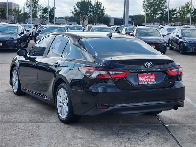 2024 Toyota Camry LE Black at Don McGill Toyota