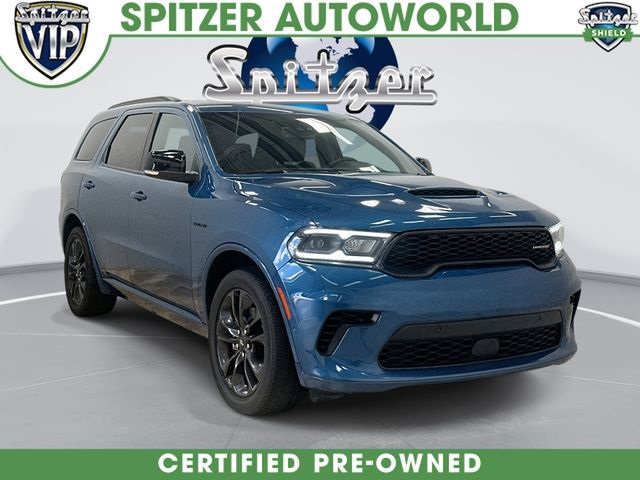 Blue (Frostbite Pearlcoat) 2024 Dodge Durango SUV / Crossover All-Wheel Drive 8-Speed Automatic
