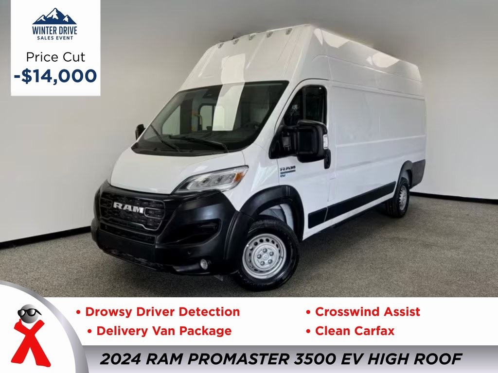 2024 RAM ProMaster EV Delivery 159 Super High Roof Step Van FWD