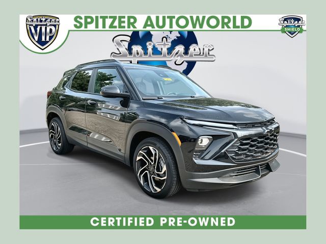 Mosaic Black Metallic 2024 Chevrolet Trailblazer SUV / Crossover Front-Wheel Drive Continuously Variable Transmission