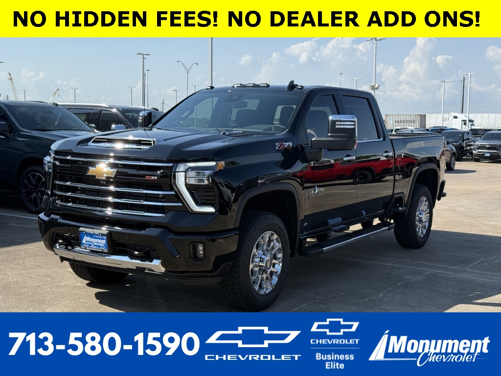 2025 Chevrolet Silverado 2500HD LTZ Black at Classic Chevrolet Galveston