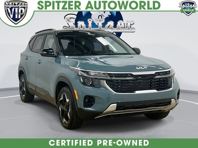 Pluton Blue/Black Roof 2026 Kia Seltos SUV / Crossover All-Wheel Drive Continuously Variable Transmission