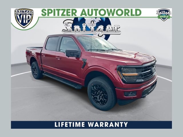 Ruby Red Metallic Tinted Clearcoat 2026 Ford F-150 XLT SuperCrew 4WD Pickup Truck Four-Wheel Drive Automatic