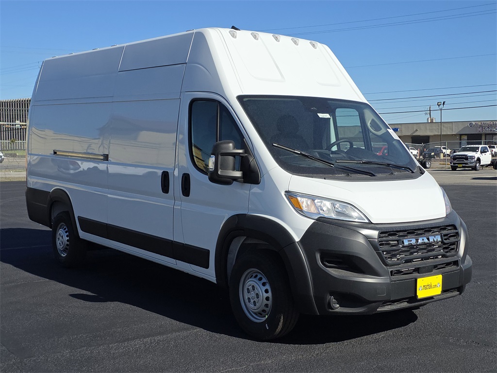 2026 Ram ProMaster 3500 Super High Roof White at Mac Haik CDJR North Houston