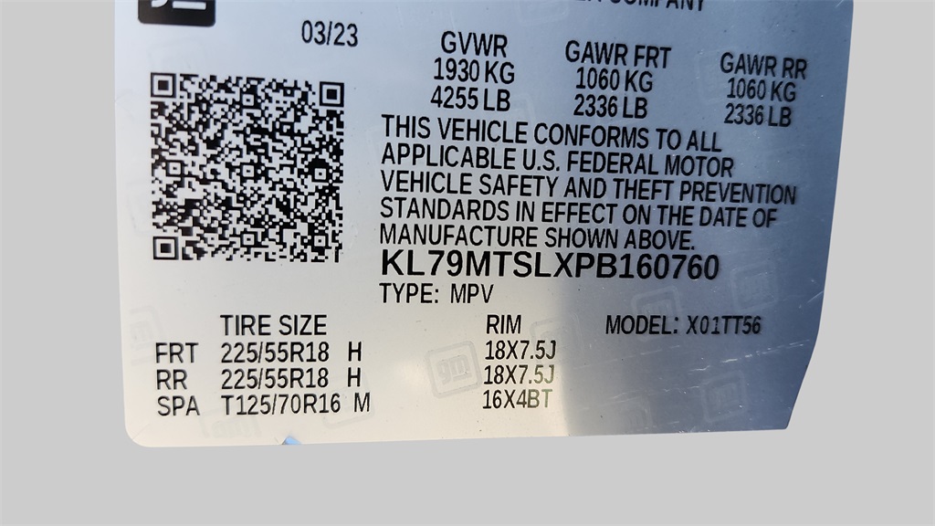 2023 Chevrolet TrailBlazer