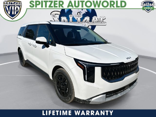 Snow White Pearl 2027 Kia Carnival Minivan Front-Wheel Drive 8-Speed Automatic