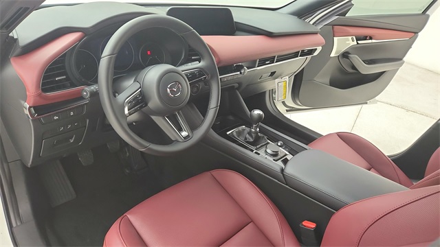 2026 Mazda Mazda3 2.5 S Premium White at DeMontrond Mazda