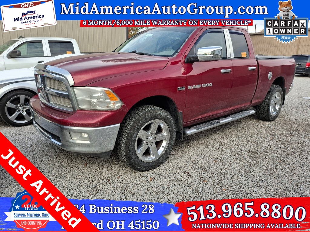 2012 RAM 1500 Big Horn Quad Cab 4WD