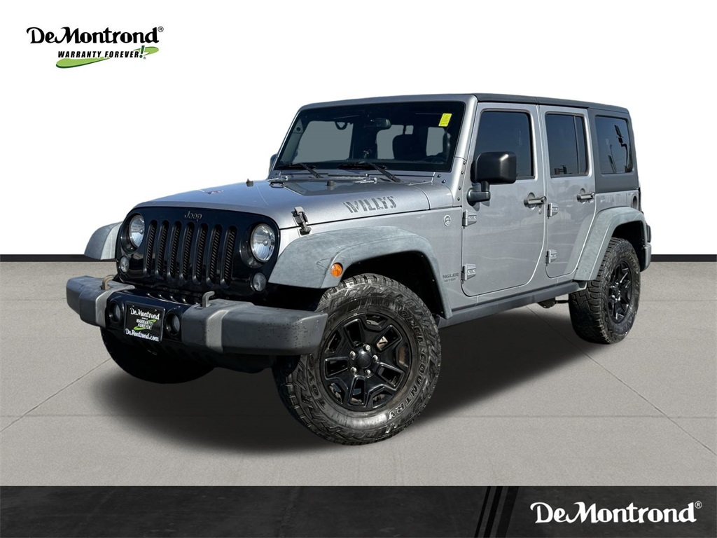 2015 Jeep Wrangler Unlimited Willys Silver at Emmons Autoplex