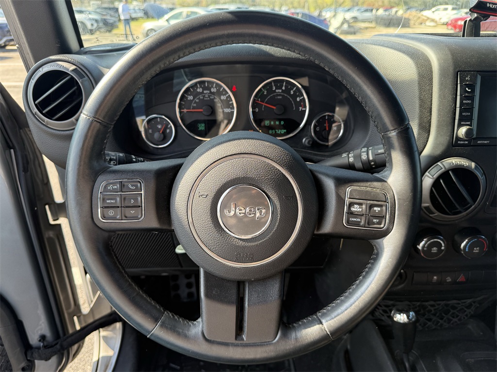 2015 Jeep Wrangler Unlimited Willys Silver at Emmons Autoplex