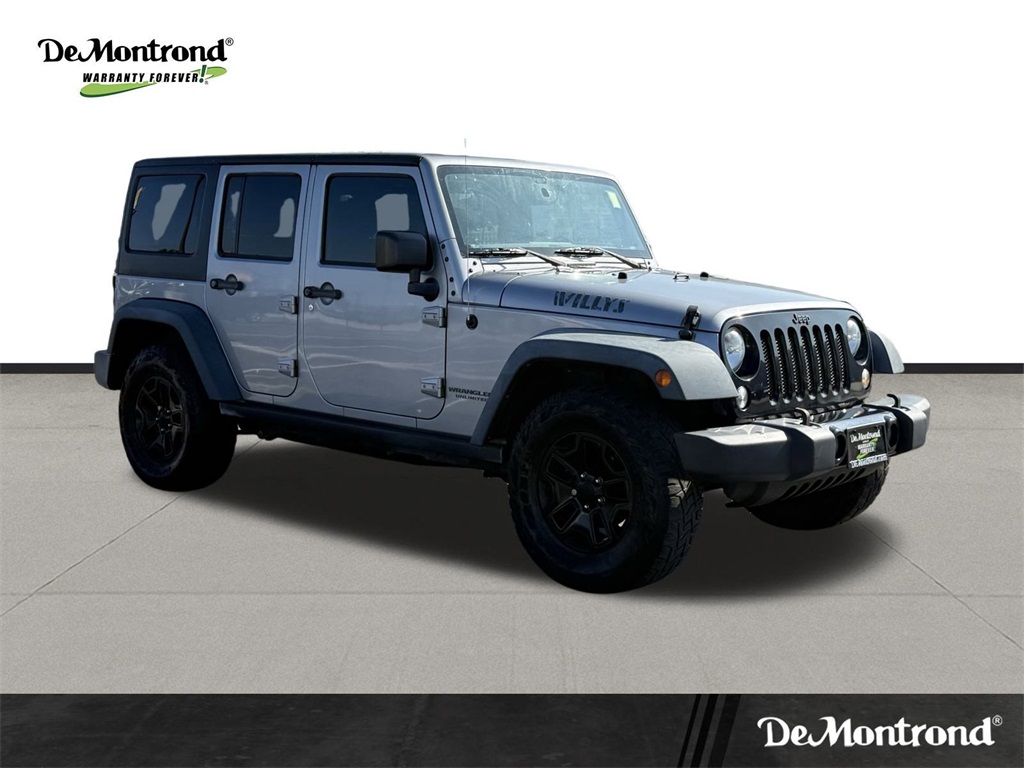 2015 Jeep Wrangler Unlimited Willys Silver at Emmons Autoplex