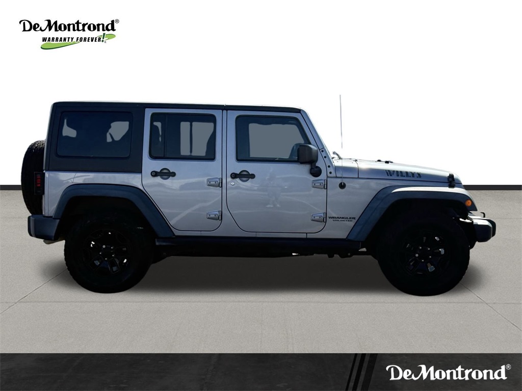 2015 Jeep Wrangler Unlimited Willys Silver at Emmons Autoplex