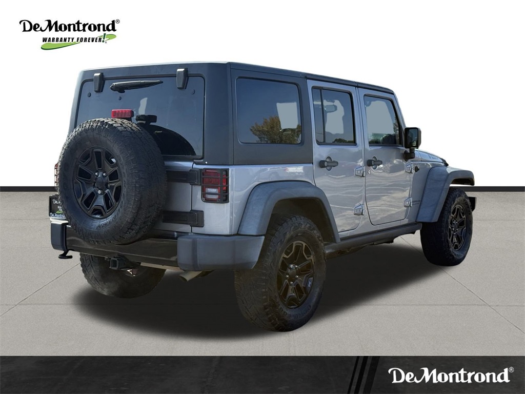 2015 Jeep Wrangler Unlimited Willys Silver at Emmons Autoplex