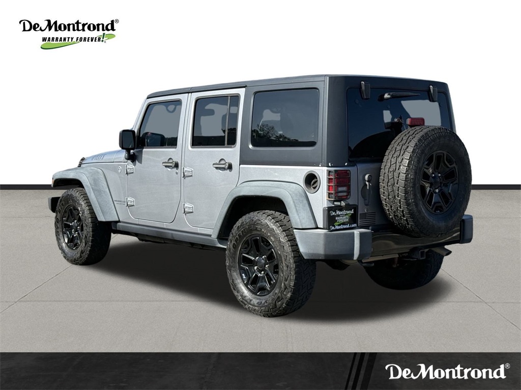2015 Jeep Wrangler Unlimited Willys Silver at Emmons Autoplex
