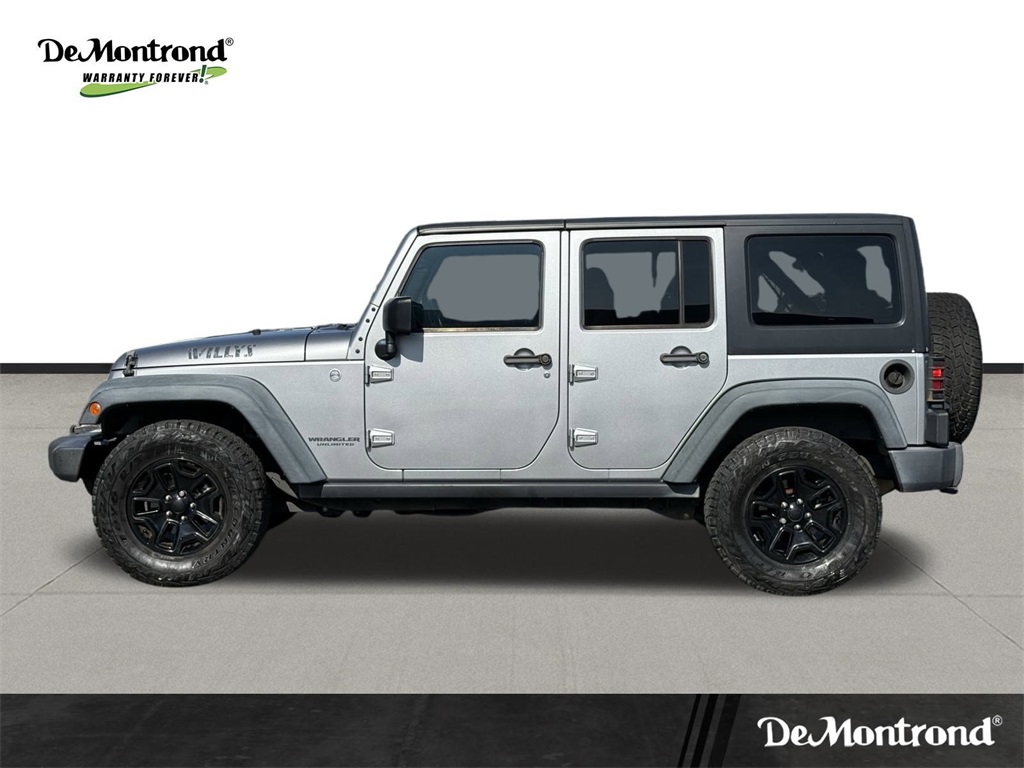 2015 Jeep Wrangler Unlimited Willys Silver at Emmons Autoplex