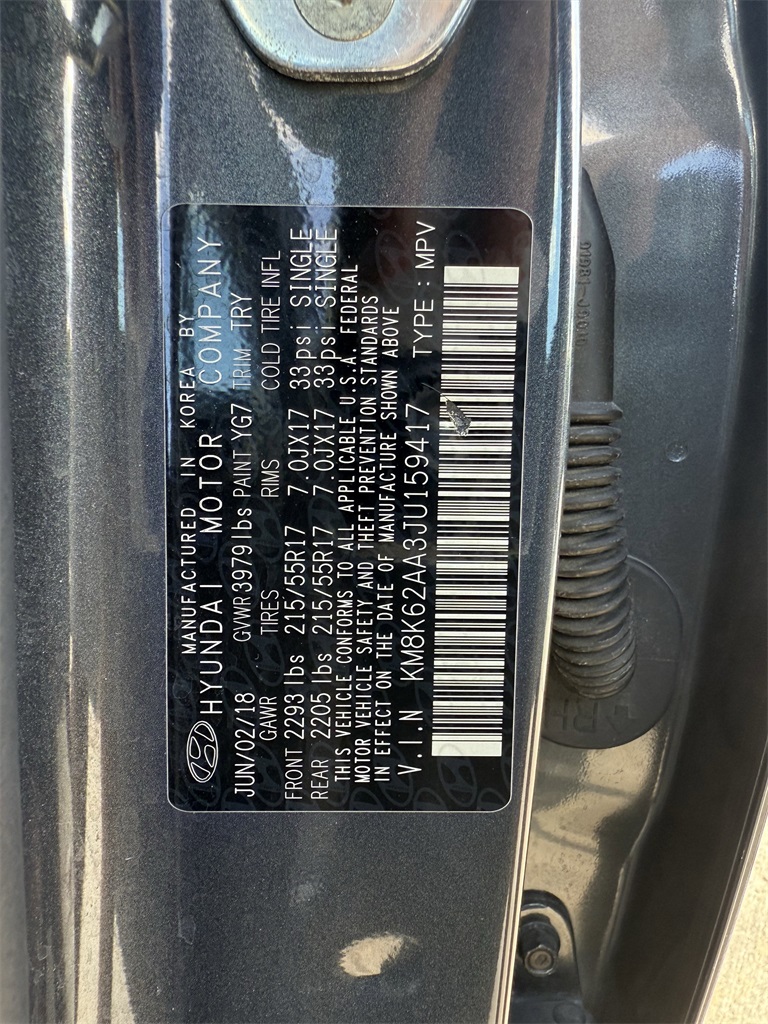 2018 Hyundai Kona SEL Gray at DeMontrond Automotive Group