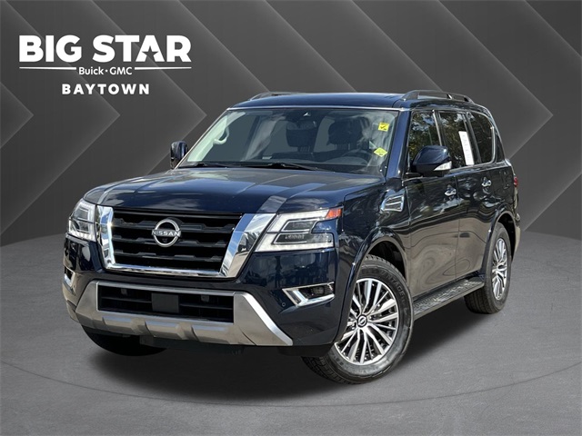 2023 Nissan Armada SL Blue at Bayway Cadillac of The Woodlands