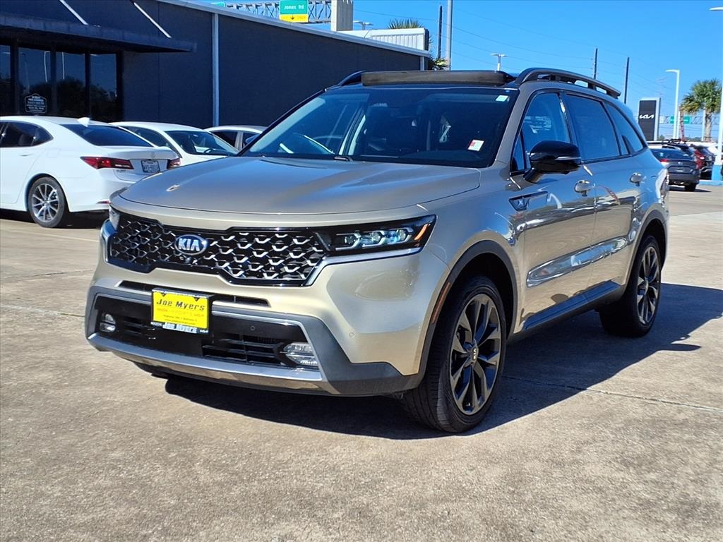 2021 Kia Sorento SX Prestige X-Line Beige at DeMontrond Automotive Group
