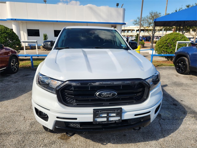 2021 Ford Ranger Lariat White at Martin Chrysler Dodge Jeep Ram