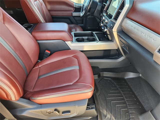 2022 Ford F-350SD Platinum White at Classic Chevrolet Galveston