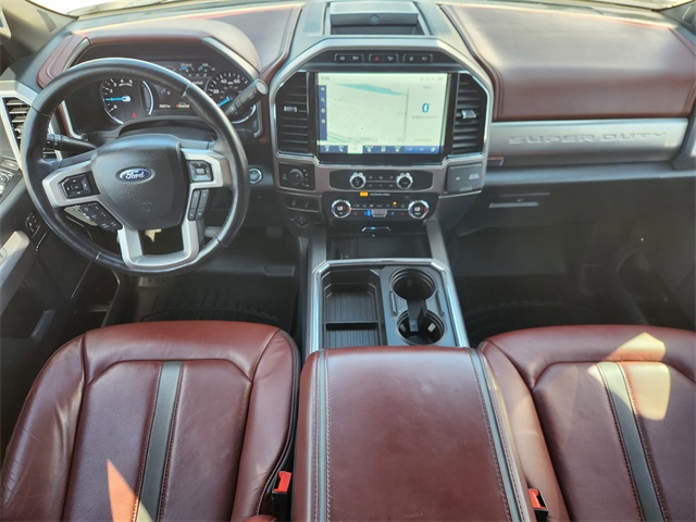 2022 Ford F-350SD Platinum White at Classic Chevrolet Galveston