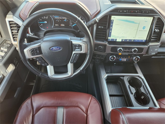 2022 Ford F-350SD Platinum White at Classic Chevrolet Galveston