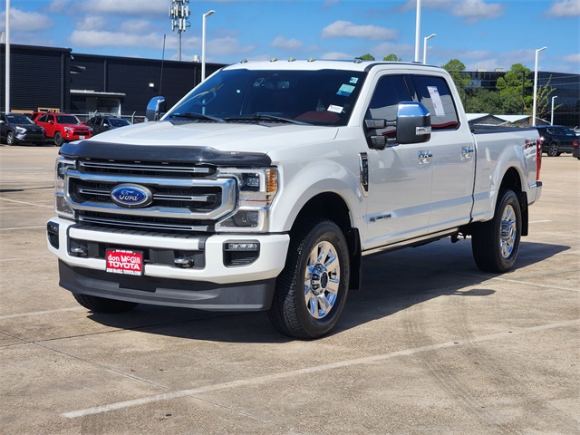 2022 Ford F-350SD Platinum White at Classic Chevrolet Galveston