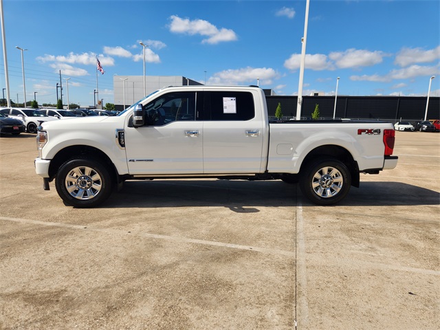 2022 Ford F-350SD Platinum White at Classic Chevrolet Galveston