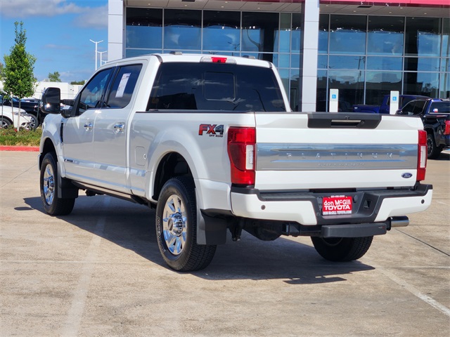 2022 Ford F-350SD Platinum White at Classic Chevrolet Galveston