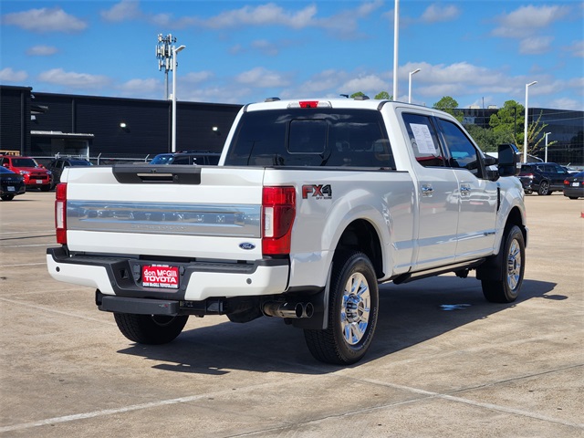 2022 Ford F-350SD Platinum White at Classic Chevrolet Galveston