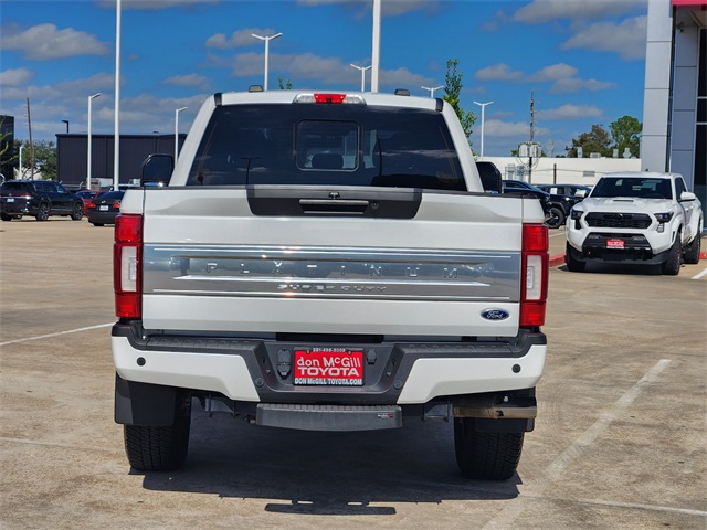 2022 Ford F-350SD Platinum White at Classic Chevrolet Galveston