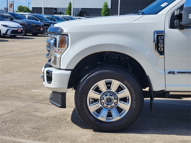 2022 Ford F-350SD Platinum White at Classic Chevrolet Galveston