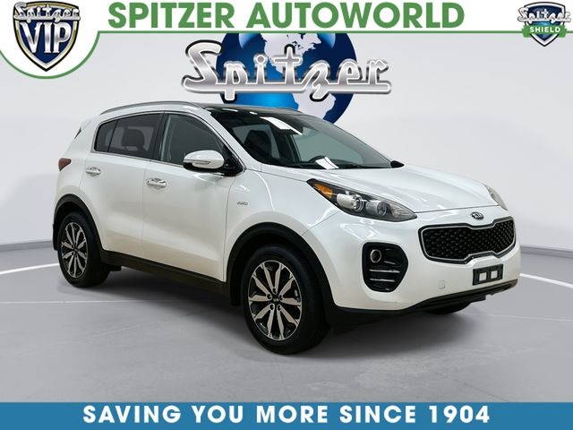 Snow White Pearl 2017 Kia Sportage EX AWD SUV / Crossover All-Wheel Drive 6-Speed Automatic