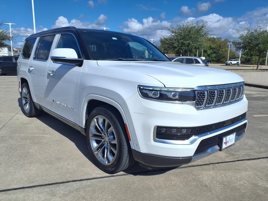2022 Jeep Grand Wagoneer Series II White at Bayway Cadillac of The Woodlands