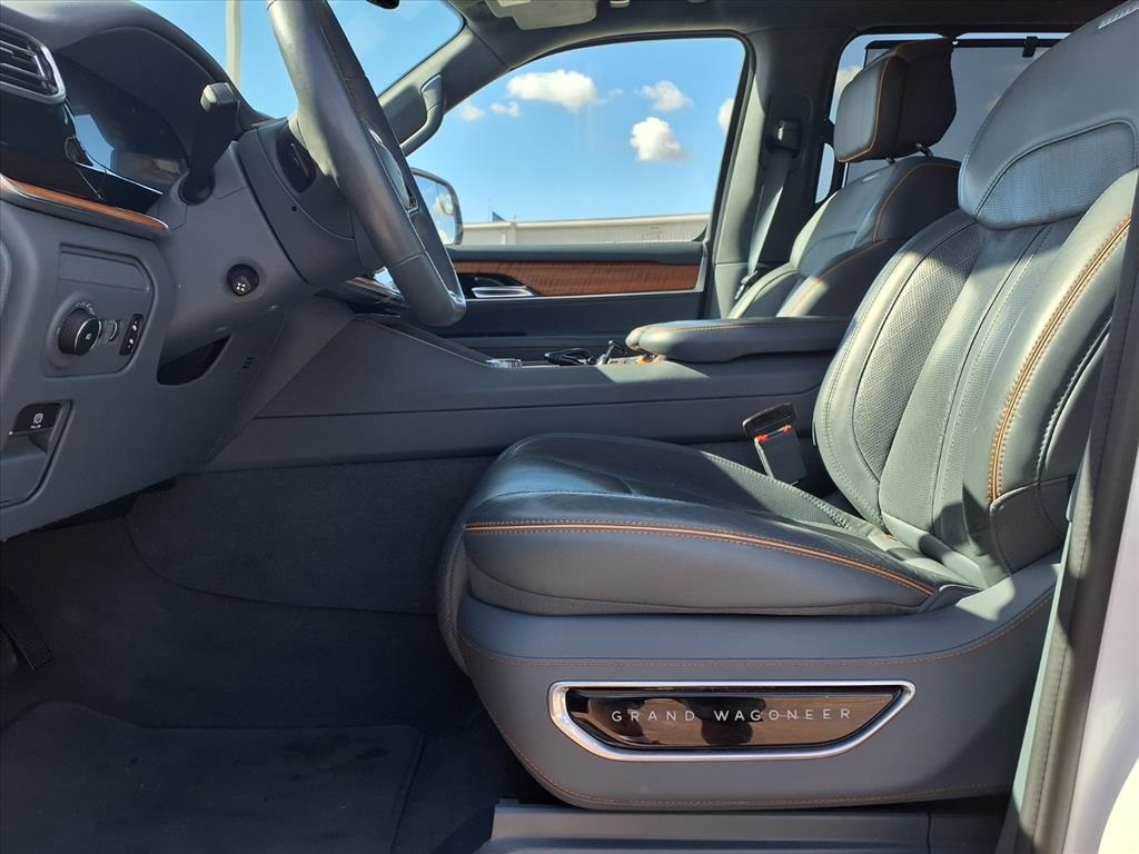 2022 Jeep Grand Wagoneer Series II White at Bayway Cadillac of The Woodlands