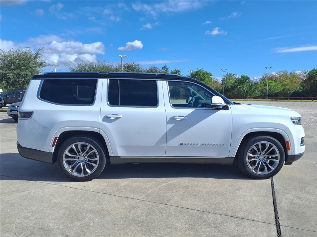 2022 Jeep Grand Wagoneer Series II White at Bayway Cadillac of The Woodlands