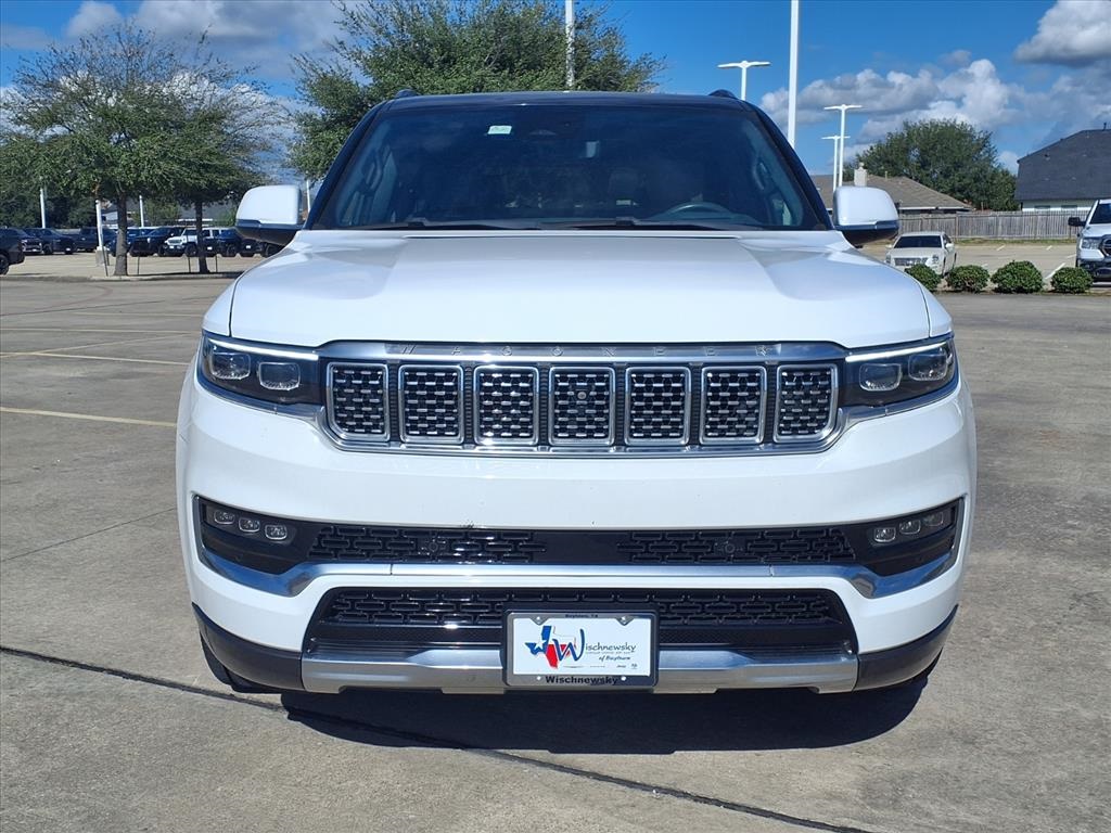 2022 Jeep Grand Wagoneer Series II White at Bayway Cadillac of The Woodlands