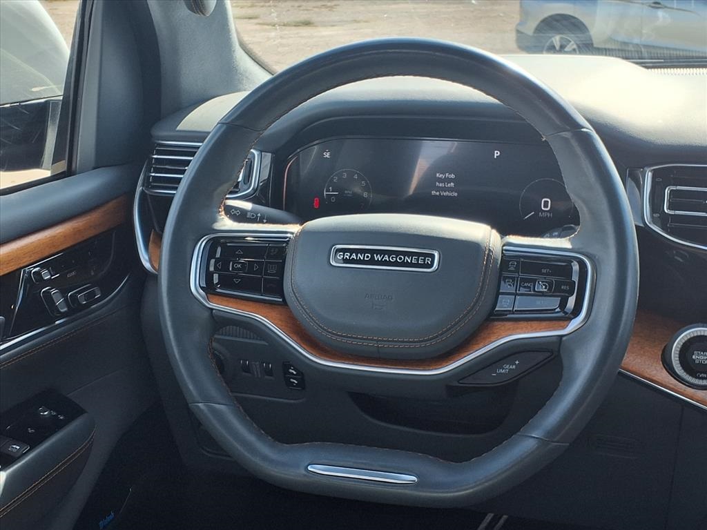 2022 Jeep Grand Wagoneer Series II White at Bayway Cadillac of The Woodlands