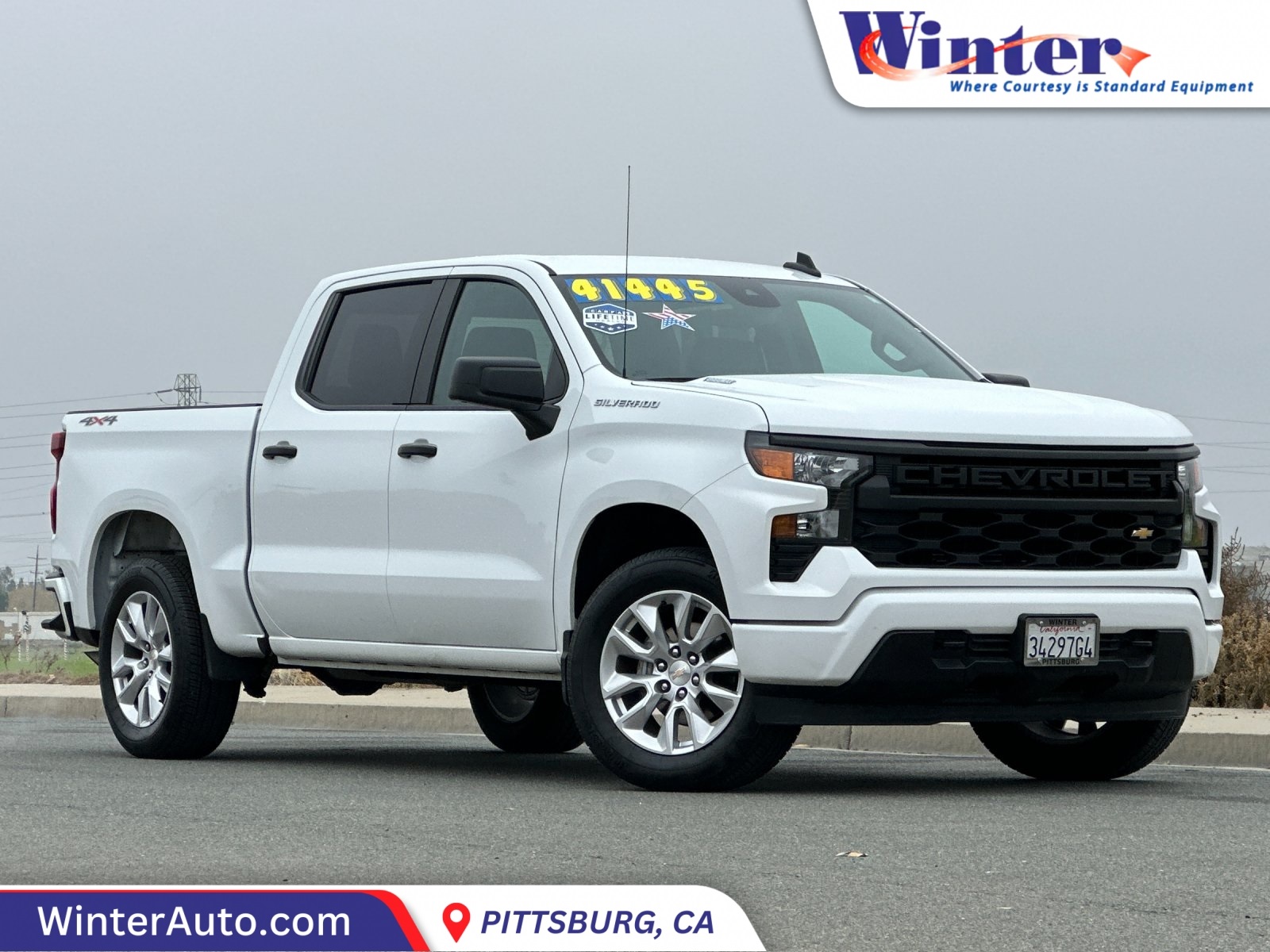 2025 Chevrolet Silverado 1500 Custom Crew Cab 4WD