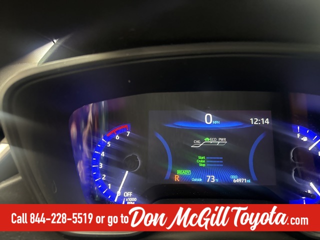 2021 Toyota Corolla Hybrid LE Red at Autostrade