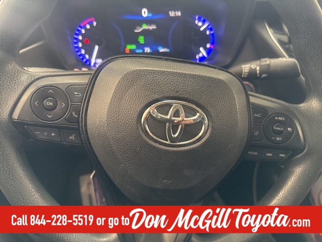 2021 Toyota Corolla Hybrid LE Red at Autostrade