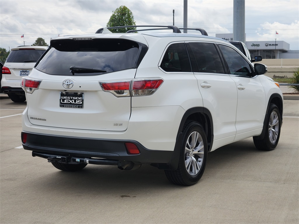 2015 Toyota Highlander XLE V6 White at Community Toyota