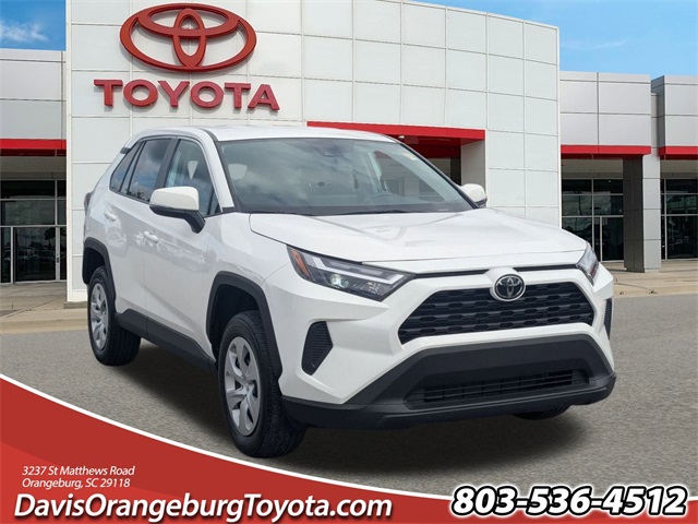 2024 Toyota RAV4 LE White at Davis Toyota of Orangeburg