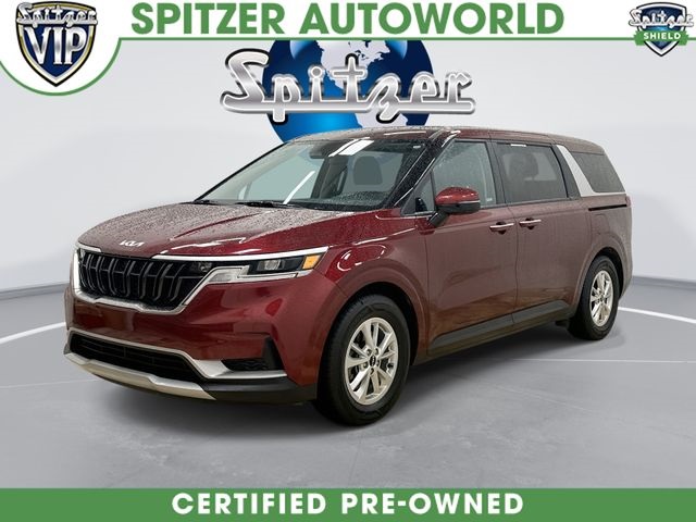 Flare Red 2024 Kia Carnival LX FWD Minivan Front-Wheel Drive 8-Speed Automatic