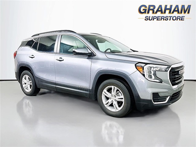 Sterling Metallic 2024 GMC Terrain SLE AWD SUV / Crossover All-Wheel Drive 9-Speed Automatic