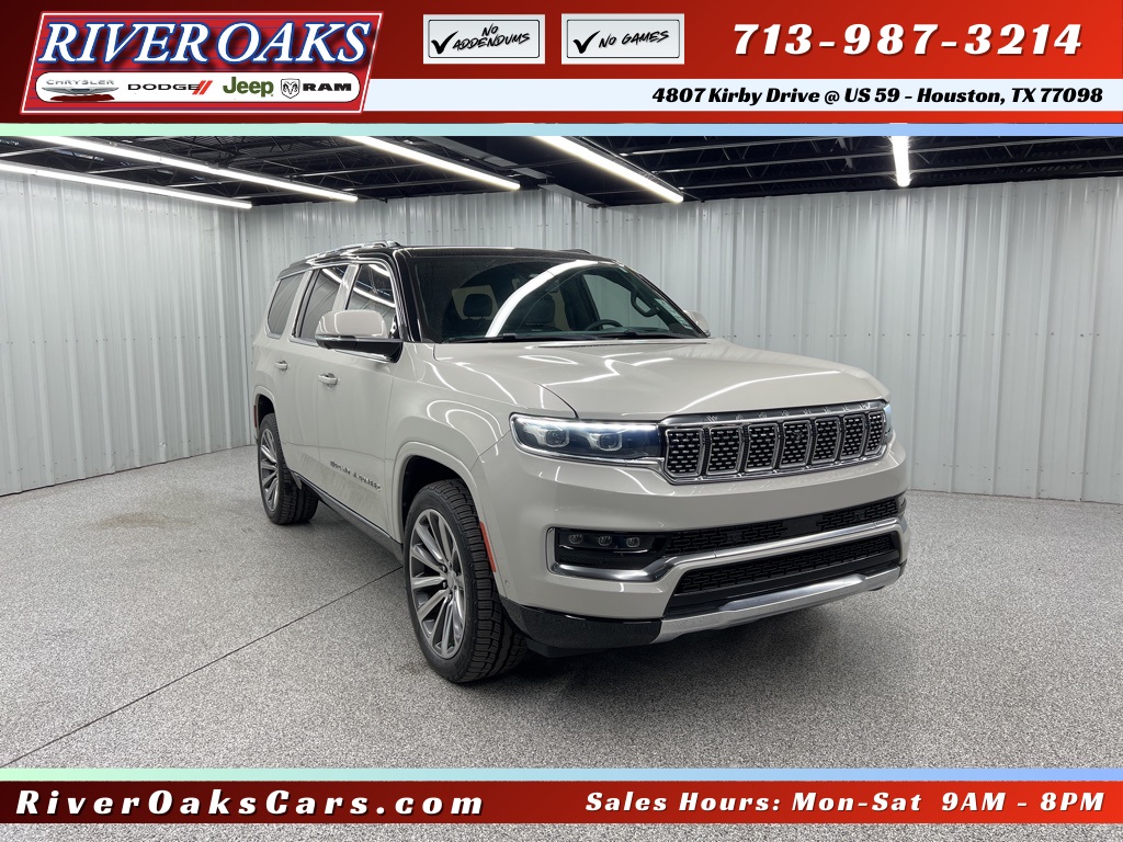 2022 Jeep Grand Wagoneer Series II White at DeMontrond Auto Country