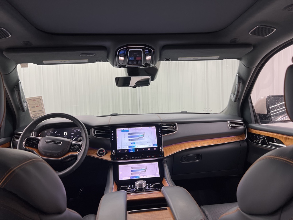 2022 Jeep Grand Wagoneer Series II White at DeMontrond Auto Country